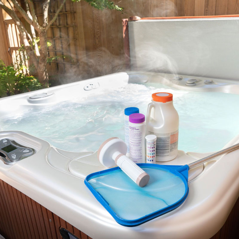 Hot tub spa services and supplies